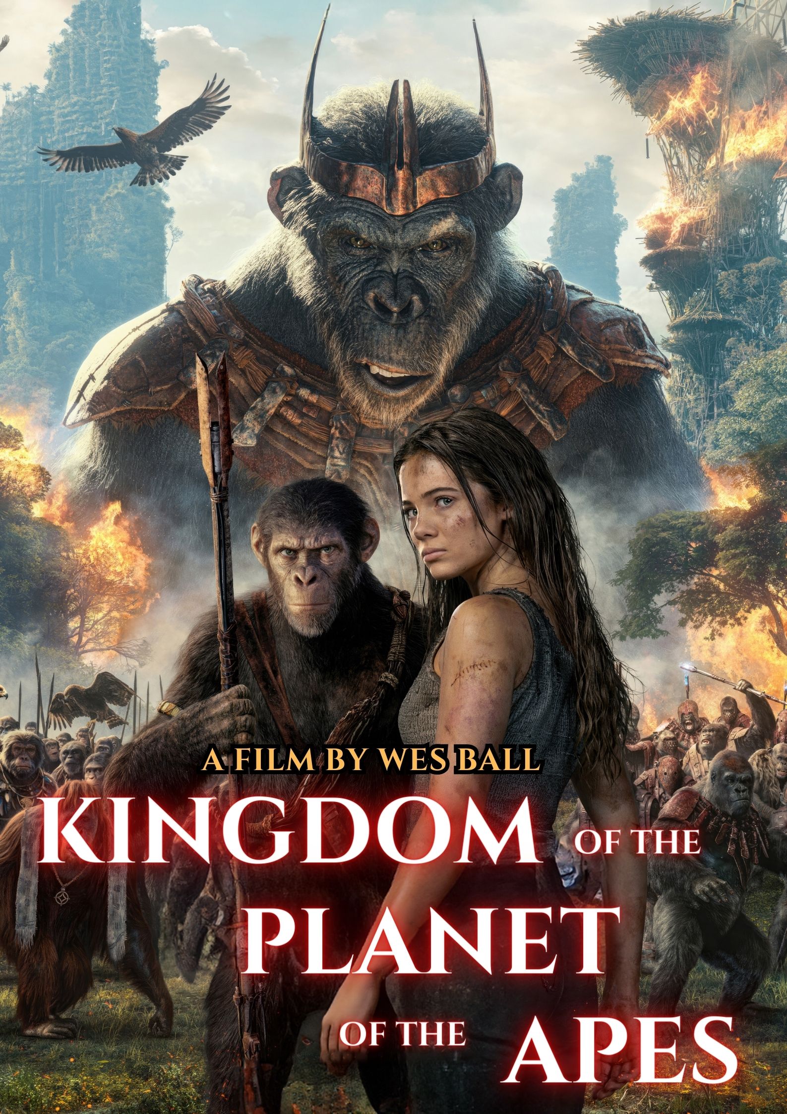 Kingdom of the Planet of the Apes poSTER